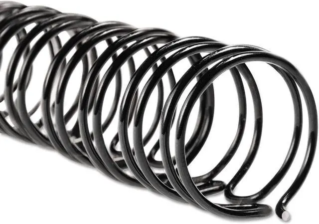 Alt view image 3 of 3 - Gbc Black Binding Spine, Wire, Twin Loop, 3/8", Sheet Capacity 85 3/8" 9775018