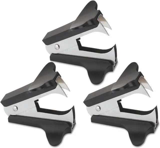 Main image of Universal Jaw Style Staple Remover Black 3 per Pack UNV00700VP