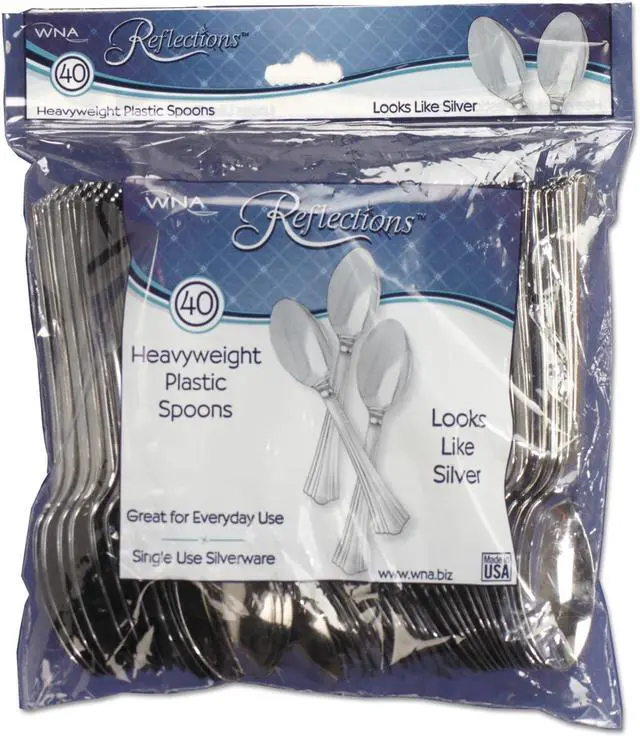 Alt view image 4 of 4 - Reflections Polysty Med Wght Spoon Bulk Sil 320