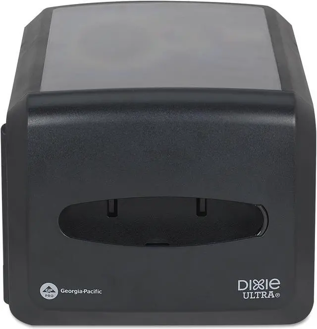 Alt view image 2 of 4 - Georgia Pacific 54510A Dixie Ultra Countertop Interfold Napkin Dispenser, Black