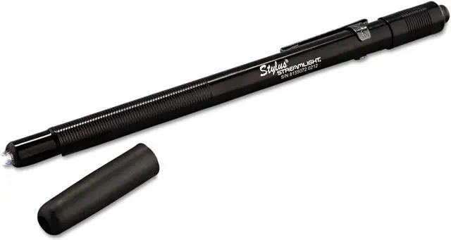 Alt view image 3 of 11 - Streamlight Stylus LED Pen Light 3AAAA (Sold Separately) Black 65018