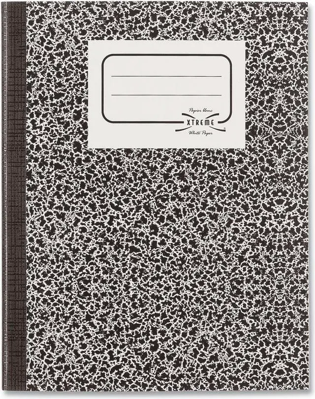 Alt view image 17 of 20 - Rediform 43460 National Xtreme White Notebook 80 Sheet -  7.87" x 10" - 1 Each Each - White Paper