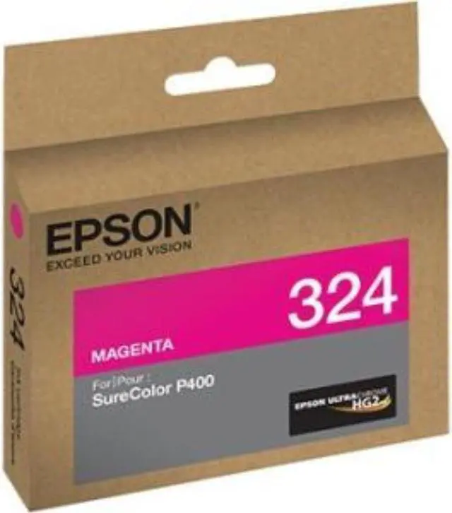 Alt view image 3 of 11 - Epson UltraChrome 324 Original Ink Cartridge Magenta T324320