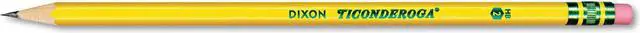 Alt view image 3 of 3 - Ticonderoga Pre-Sharpened Pencil, HB #2, Yellow Barrel, 30ct.