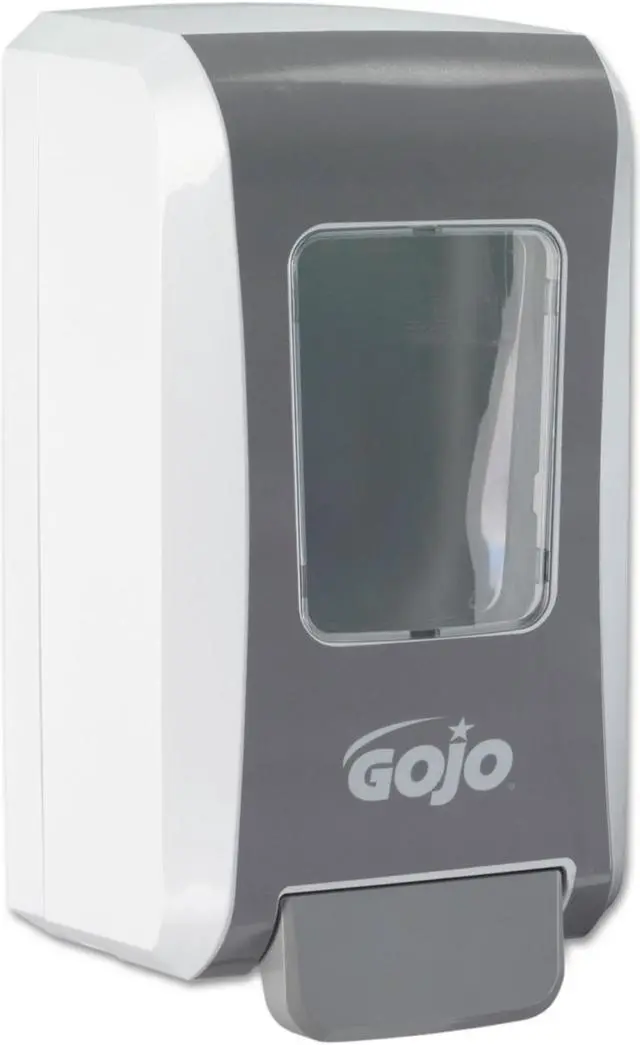 Alt view image 16 of 20 - FMX-20 2000mL Foam Soap Dispenser, Push-Style, White/Gray GOJO 5270-06