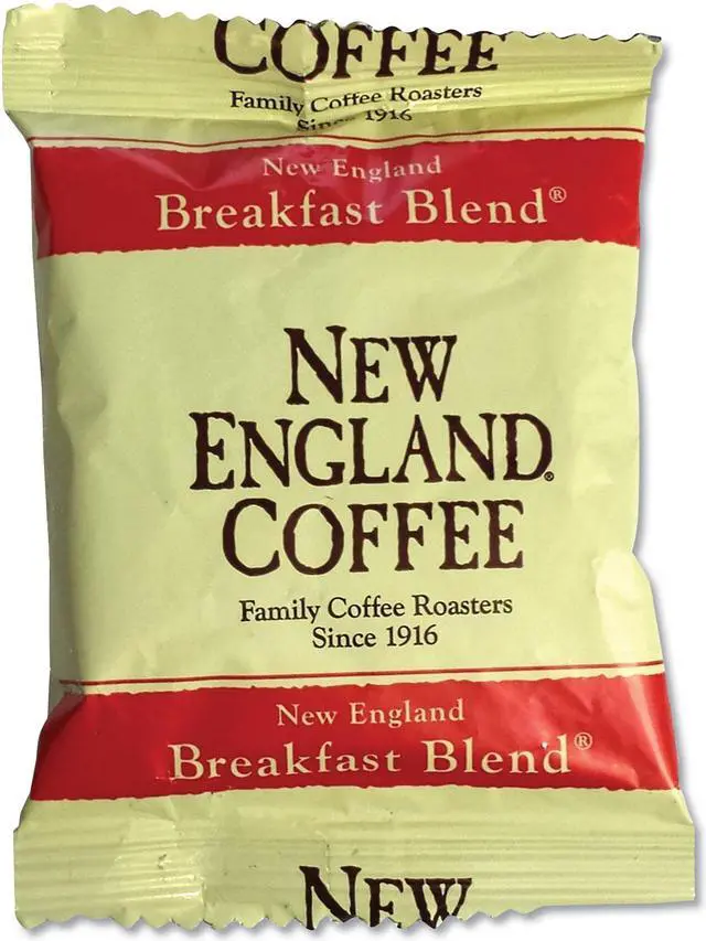 Alt view image 3 of 3 - NEW ENGLAND COFFEE 026260 Coffee Packs,Breakfast Blend,PK24