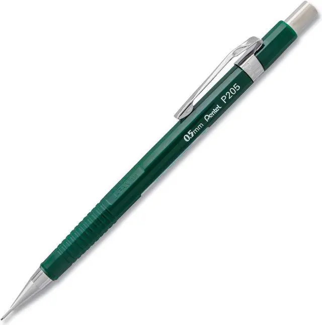 Alt view image 5 of 9 - Pentel Sharp Mechanical Drafting Pencil 0.5 mm Green Barrel P205D
