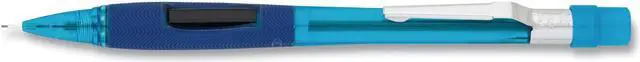 Alt view image 9 of 12 - Pentel Quicker Clicker Mechanical Pencil 0.5 mm Transparent Blue Barrel PD345TC