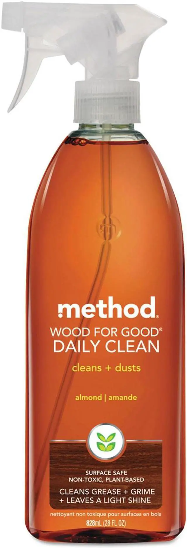 Alt view image 7 of 12 - Method MTH01182CT 28 oz Wood for Good Daily Cleaner - Clear