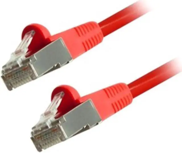 Alt view image 4 of 4 - Comprehensive CAT6STP-3RED 3 ft. Cat 6 Red Shielded Network Ethernet Cable