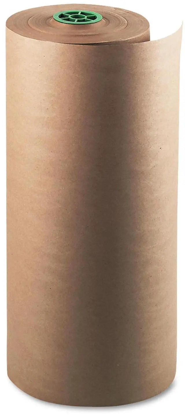 Alt view image 2 of 2 - Kraft Paper Roll, 50 Lbs., 24" X 1000 Ft, Natural