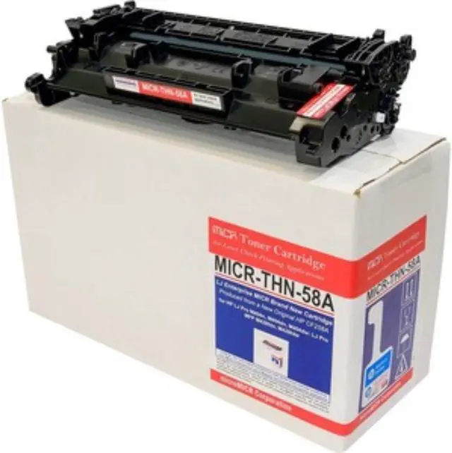 Alt view image 5 of 5 - microMICR MICR Toner Cartridge Alternative for HP 58A Black MICRTHN58A