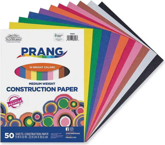 Alt view image 8 of 11 - SUNWORKS CONSTRUCTION PAPER ASSORTED 9X12