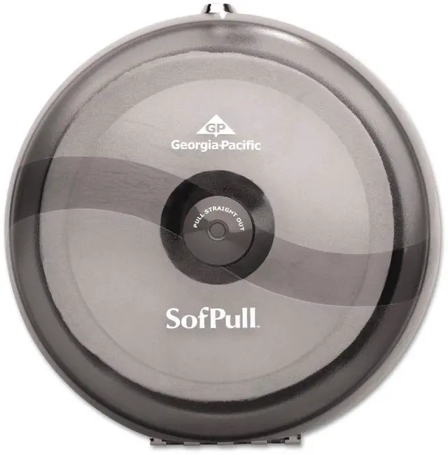Alt view image 6 of 14 - GEORGIA PACIFIC Sofpull High-Capacity Centerpull Tissue Dispenser 10 1/2x6 3/4 x10 1/2 Gray 56501