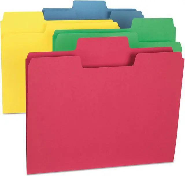 Alt view image 2 of 17 - Smead SuperTab File Folder Oversized 1/3-Cut 11956