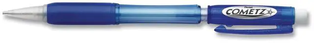 Alt view image 10 of 20 - Pentel Cometz Mechanical Pencil HB #2 .9mm Blue Dozen AX119C