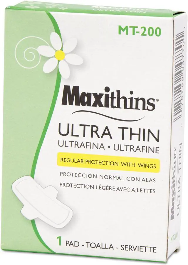 Alt view image 2 of 9 - Hospital Specialty Maxithins Ultra-Thin Pads 200/Carton MT200