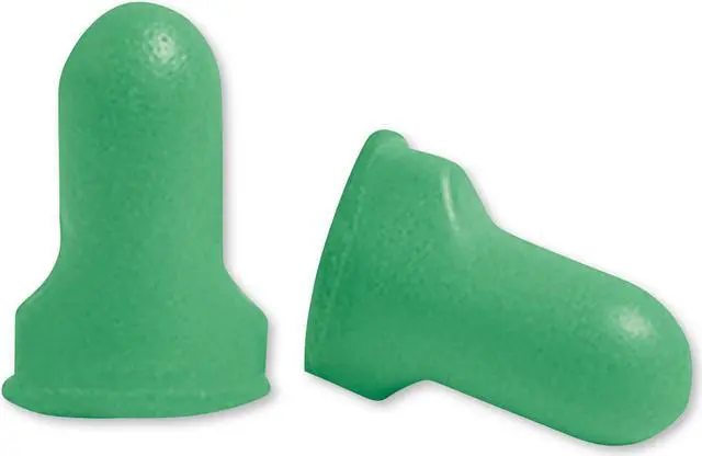Alt view image 2 of 7 - Howard Leight by Honeywell LPF-1 D Max Lite Single-Use Earplugs LS 500 Cordless 30NRR Green 500 Pairs HOWLPF1D
