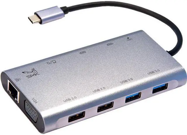 Main image of SMK-LINK VP6950 USB C 100W Mini Docking Statio