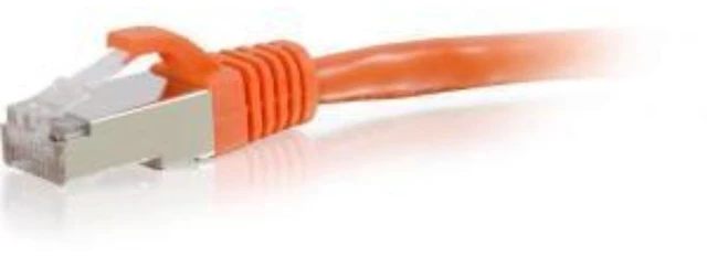 Alt view image 4 of 5 - C2G 14FT CAT6 SNAGLESS SHIELDED (STP) NETWORK PATCH CABLE - ORANGE