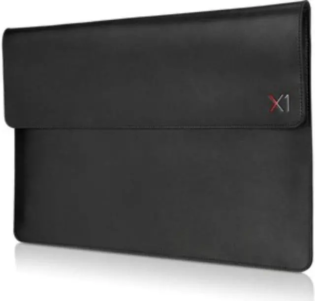 Alt view image 7 of 9 - Lenovo ThinkPad X1 Carbon/Yoga Leather Sleeve