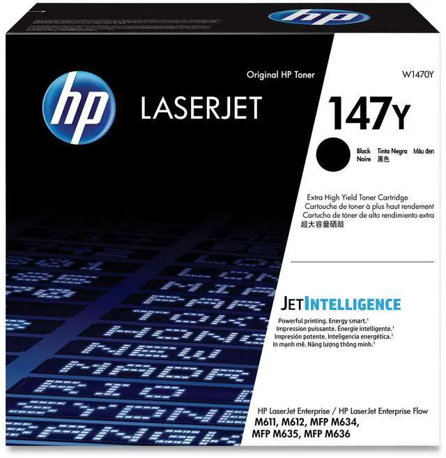 Alt view image 4 of 20 - HP Laserjet 147Y Toner Cartridge Black W1470Y