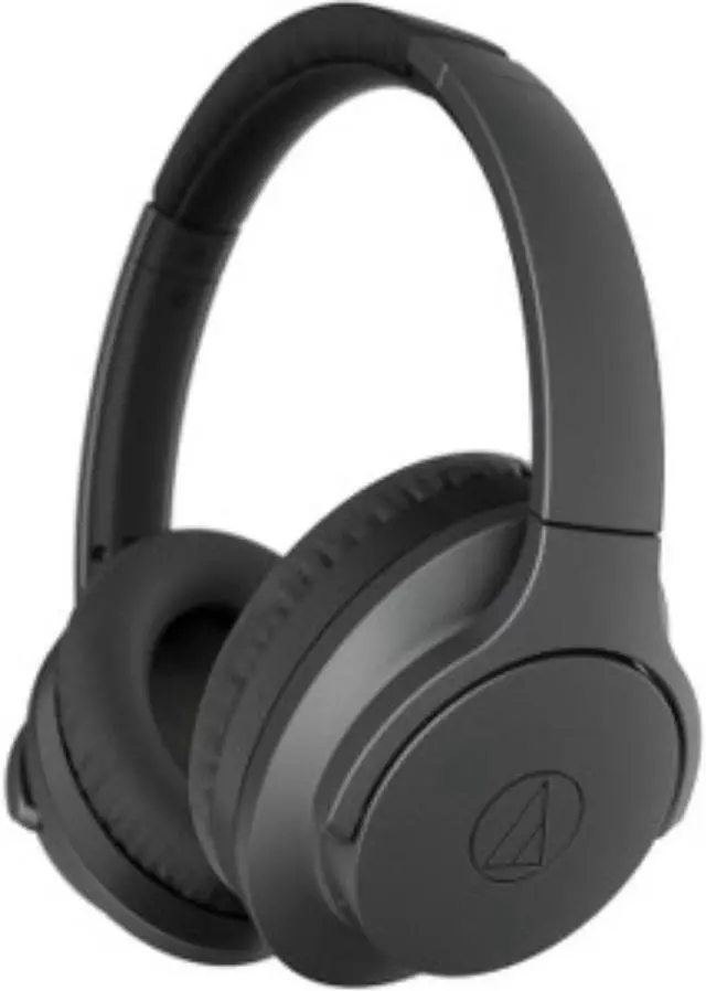 Alt view image 8 of 20 - Audio-Technica Black ATH-ANC700BTBK 3.5 mm (1/8") stereo mini-plug, L-shaped Connector QuietPoint Wireless Active Noise-Cancelling Headphones