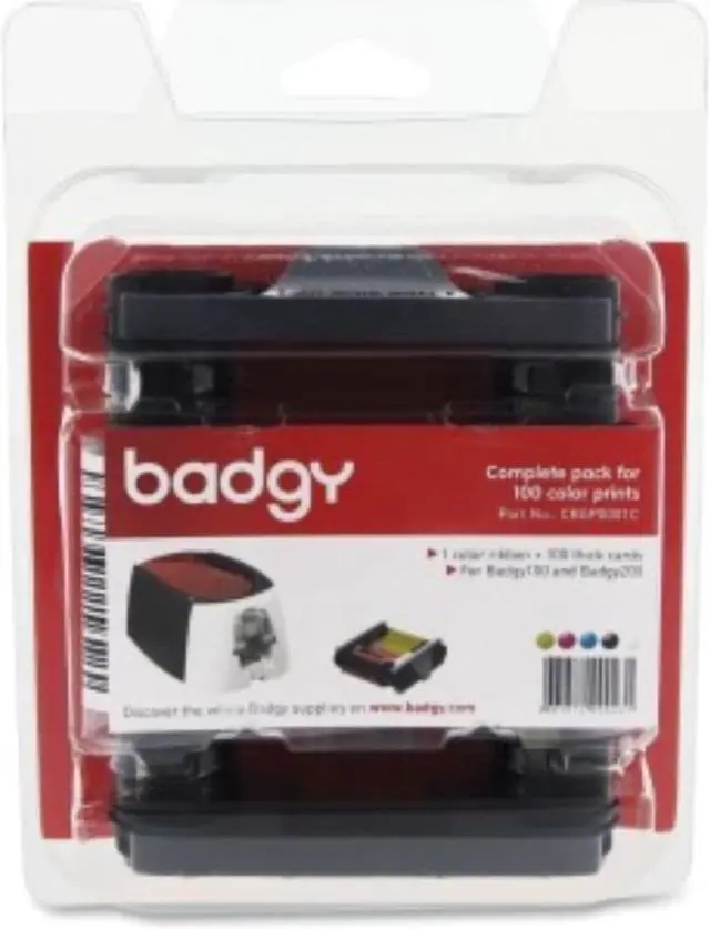 Alt view image 7 of 11 - Evolis Ribbon/Card Kit