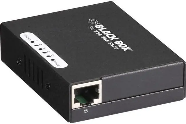 Alt view image 10 of 17 - Black Box USB-Powered 10/100 5-Port Switch