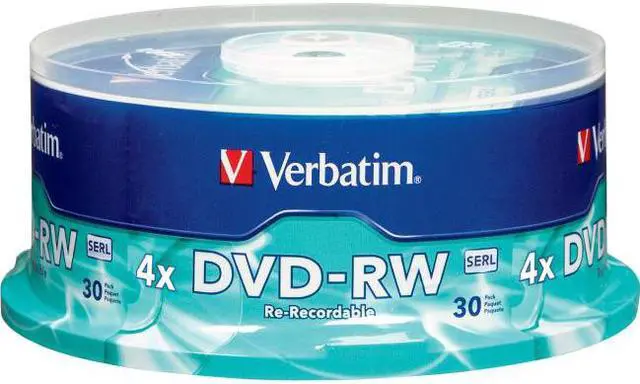 Main image of VERBATIM 95179 DVD-RW 30 pk Spindle