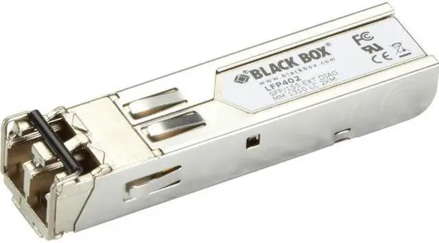 Alt view image 4 of 6 - Black Box SFP 155-Mbps Fiber with Extended Diagnostics 1310-nm Multimode 2 km LC
