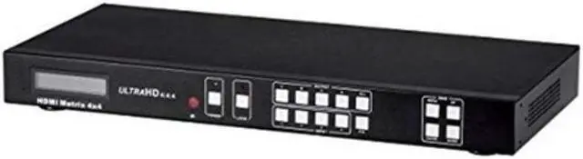 Alt view image 14 of 20 - Monoprice Blackbird 4K 4x4 HDMI Matrix HDR 18Gbps 4K@60Hz YCbCr 4:4:4 HDCP 2.2