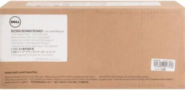 Alt view image 4 of 5 - Dell Dllrgcn6 Dell Br B2360D 7Mc5J - 1-Sd Rtn Prog Blk Toner