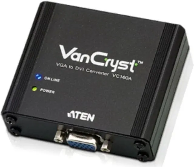 Alt view image 2 of 7 - Vancryst Vga To Dvi Converter-Taa Compliant