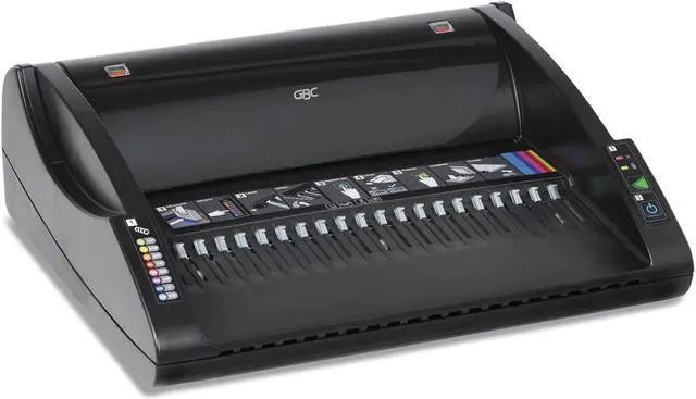Main image of ACCO CombBind C110E Binding Machine Binds 330 Punches 15 Black 7704250CF