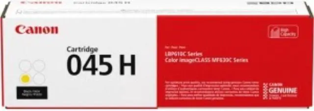Alt view image 19 of 20 - Canon 045 H High Yield Toner Cartridge - Yellow