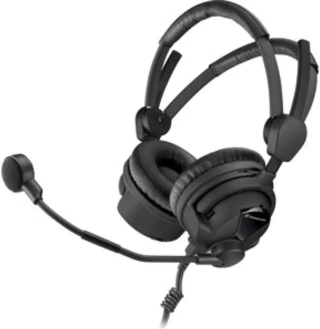 Alt view image 7 of 9 - Sennheiser HMD 26-600-II-XQ On-Ear Stereo Broadcast Headset