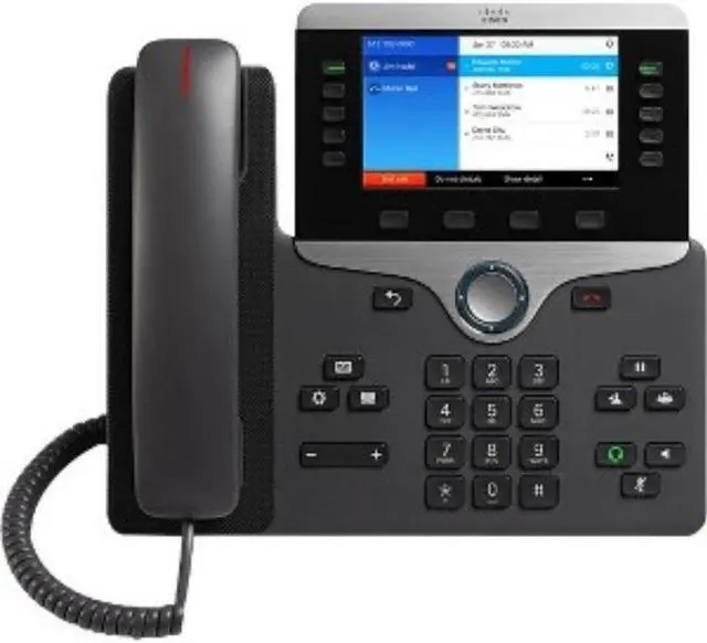 Alt view image 11 of 12 - Cisco CP-8851-K9= Network VoIP Device