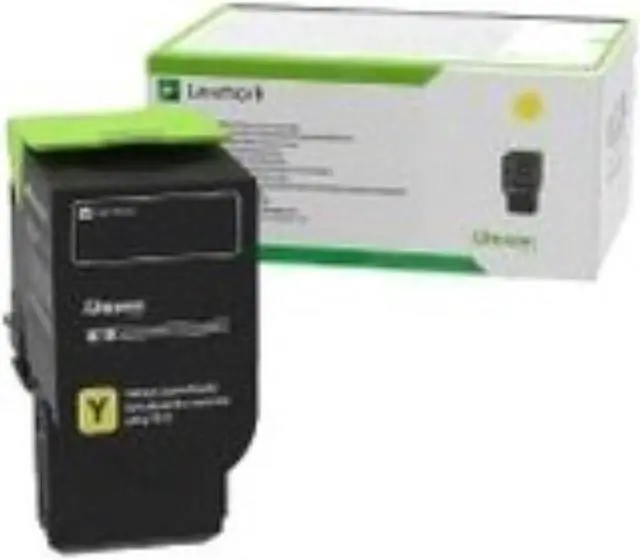 Alt view image 9 of 9 - Lexmark - 78C1UYE - Lexmark Unison Original Toner Cartridge - Yellow - Laser - Ultra High Yield - 7000 Pages