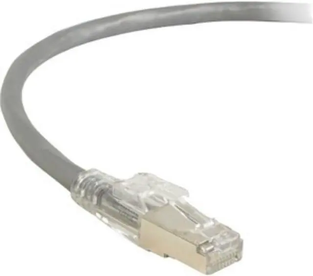 Alt view image 2 of 2 - GigaTrue® 3 CAT6 250-MHz Lockable, Shielded, Stranded, Backbone PVC Cable (Sc/FTP), 15-ft. (4.5-m), Gray