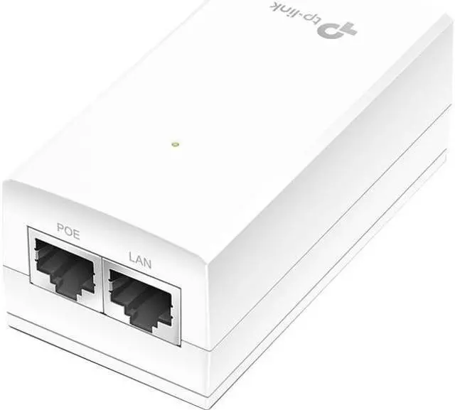 Alt view image 5 of 9 - TP-Link PoE Injector | PoE Adapter 24V DC Passive PoE | Gigabit Ports | Up to 100 Meters (325 feet) | Wall Mountable Design (TL-PoE2412G)