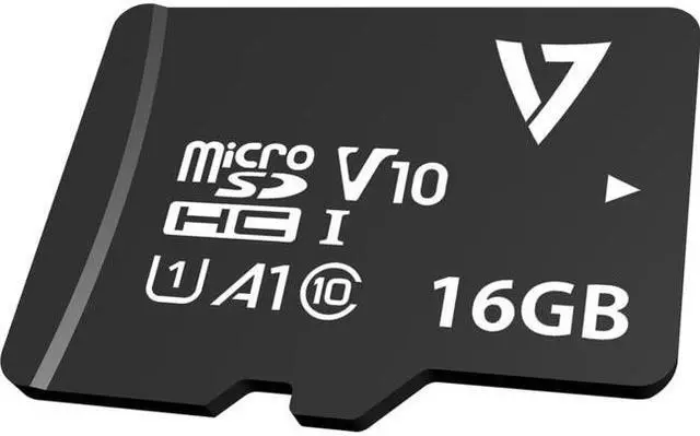 Main image of V7 VPMSDH16GU1 16 GB Class 10/UHS-I microSDXC