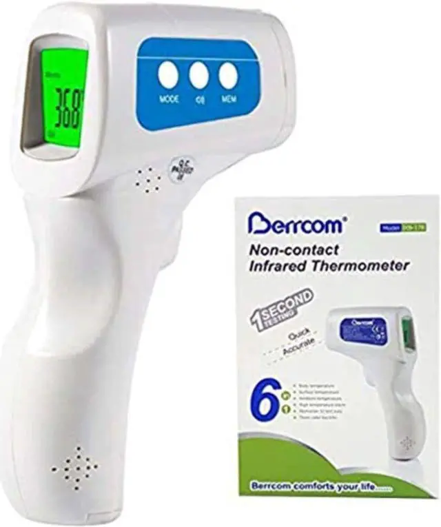 Alt view image 8 of 14 - Diamond Multimedia JXB-178 Non-Contact Digital Infrared Thermometer