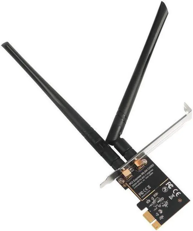 Main image of SIIG Wireless 2T2R Dual Band WiFi Ethernet PCIe Card AC1200 LB-WR0011-S1
