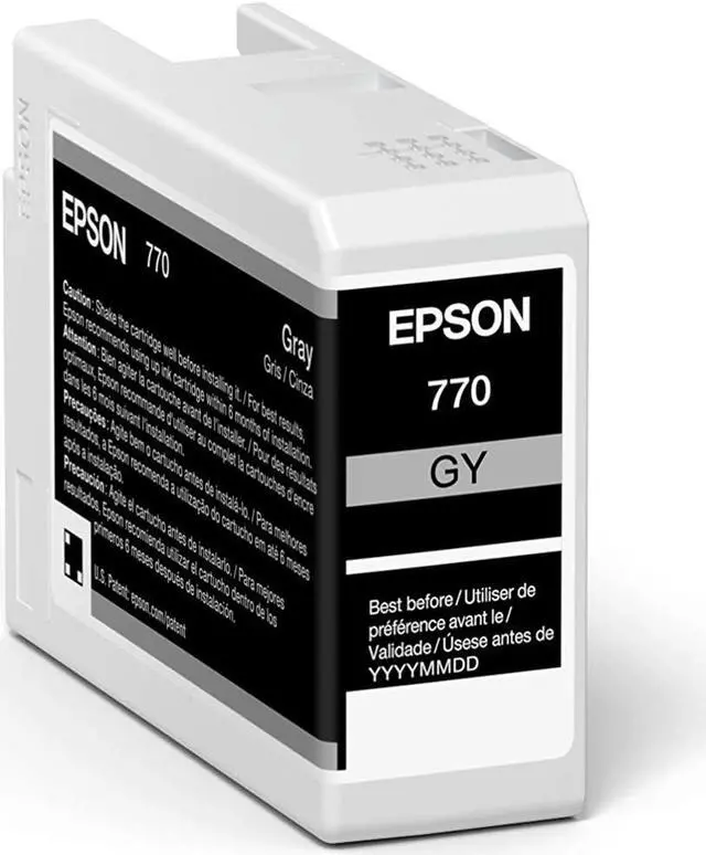 Main image of Epson UltraChrome PRO 770 Ink Cartridge Gray T770720