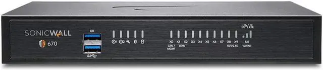 Alt view image 7 of 7 - SonicWall Tz670 Secure Upgrade Plus Essential Edition 02-SSC-5660