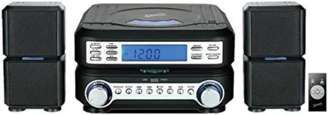 Alt view image 2 of 4 - Supersonic Portable Micro System with Bluetooth® ,CD Player, AUX Input & AM/FM Radio