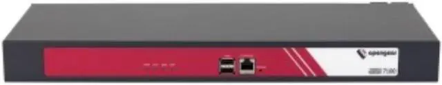 Alt view image 6 of 13 - Opengear CM7100 Series - Console Server - 256 MB - DDR3 SDRAM - Twisted Pair - 2 x Network (RJ-45) - 2 x USB - 32 x Serial Port - Gigabit Ethernet - Management Port - Rack-mountable