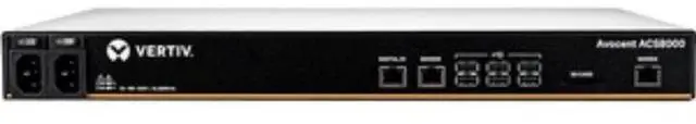 Alt view image 4 of 6 - Avocent ACS Advanced Console Server ACS8008MDAC-400 - Console server - 8 ports - GigE, RS-232 - 1U