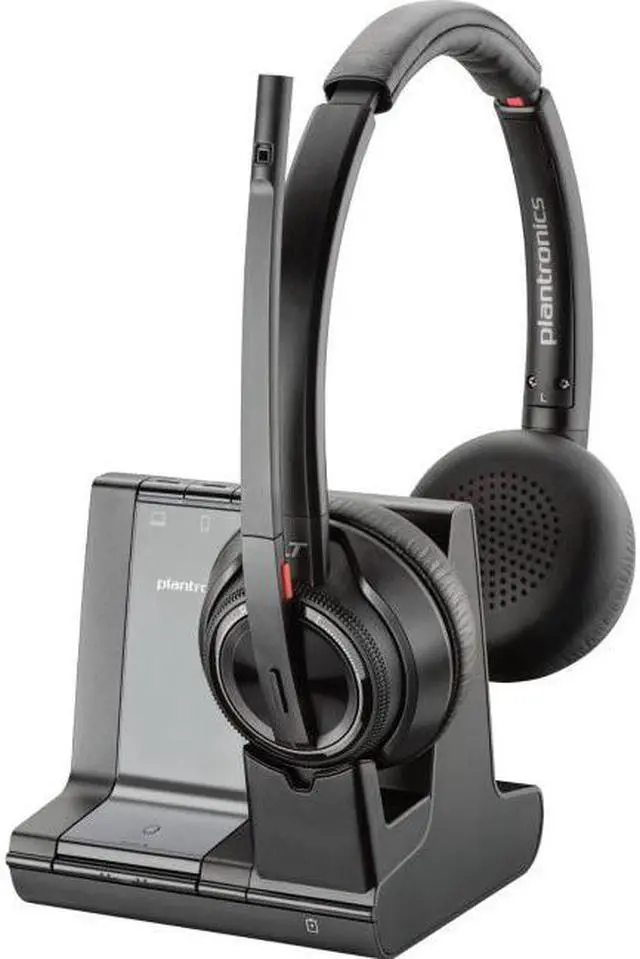 Alt view image 6 of 7 - Plantronics Savi 8200 Series Wireless Dect Headset System